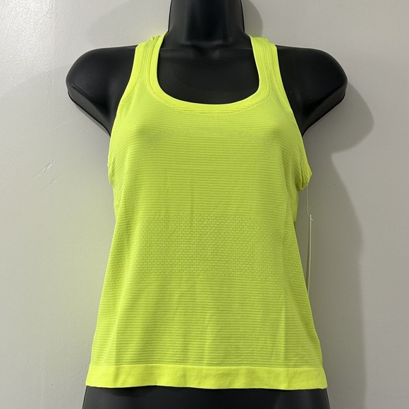 Lululemon Swiftly Tech Racerback Tank Top 2.0 Race Length Highlight Yellow 6 - Picture 12 of 13